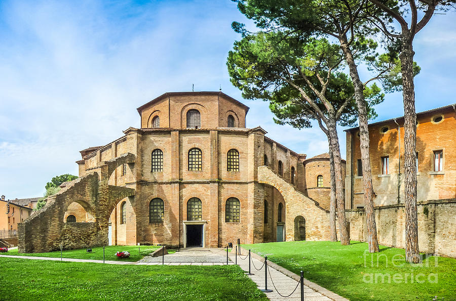 Historic Basilica di San Vitale in Ravenna, Italy Photograph by JR Photography