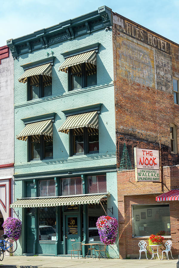 Historic Building in Wallace, Idaho Photograph by Jess Kraft