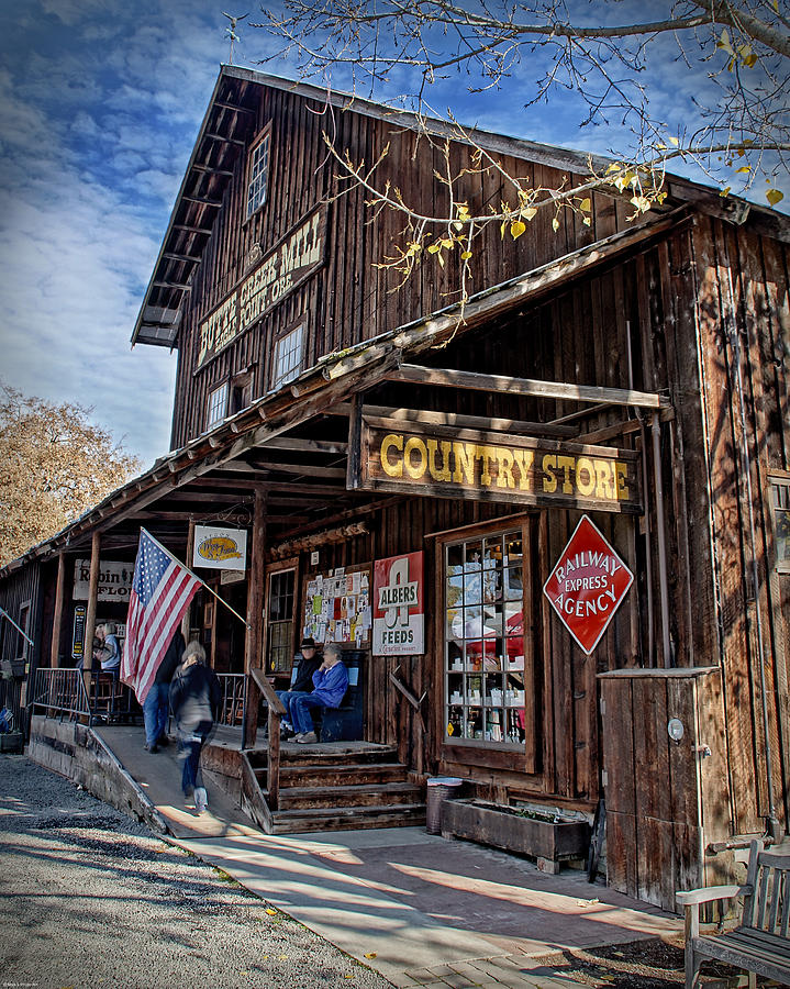 Historic Butte Creek Mill Photograph