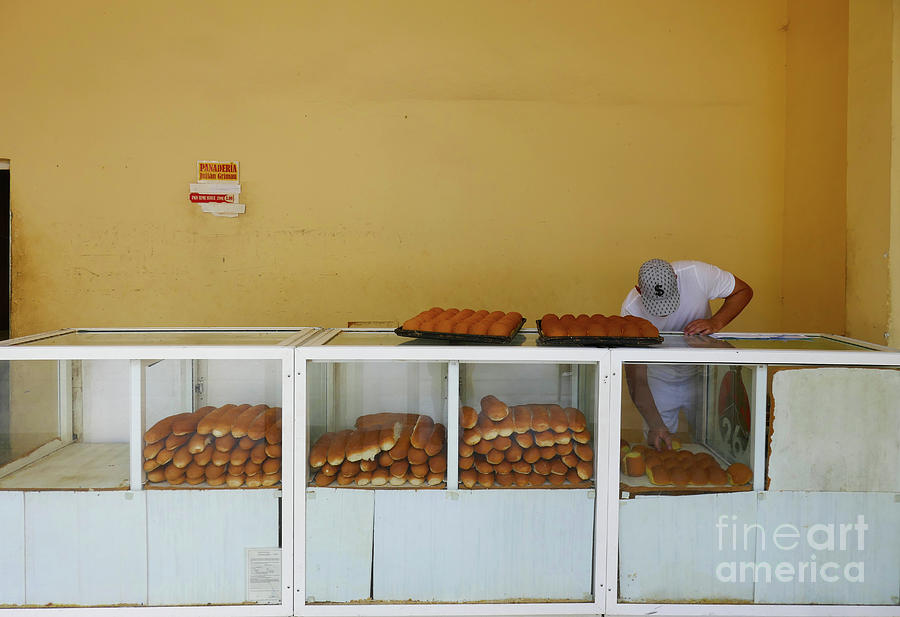 Cuba Photograph - Historic Camaguey Cuba Prints The Bakery by Wayne Moran