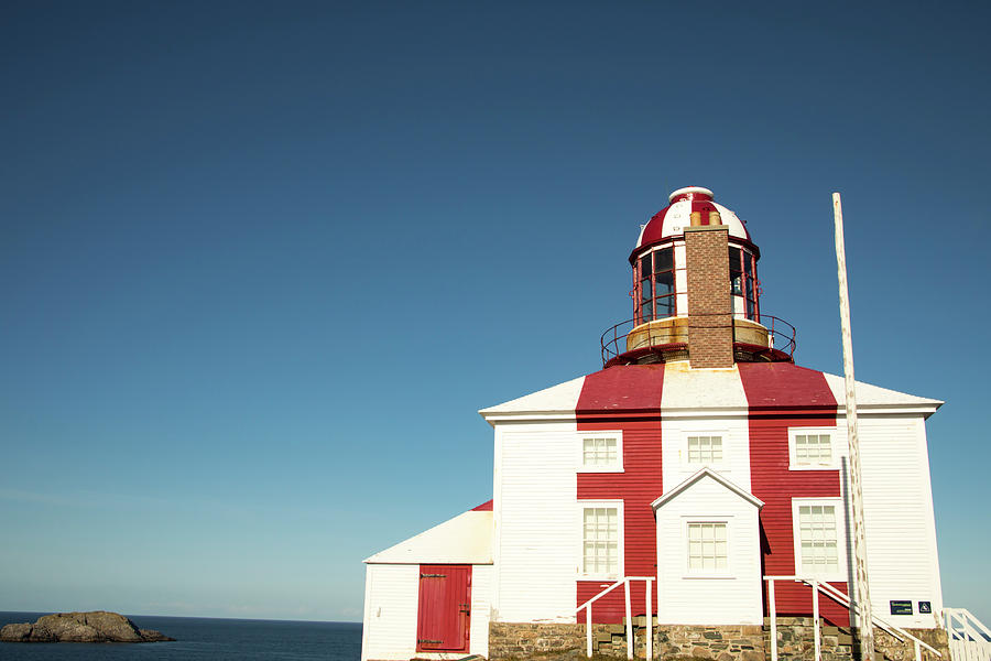 Historic Cape Bonavista Lighthouse, Newfoundland, Canada Photograph by Karen Foley