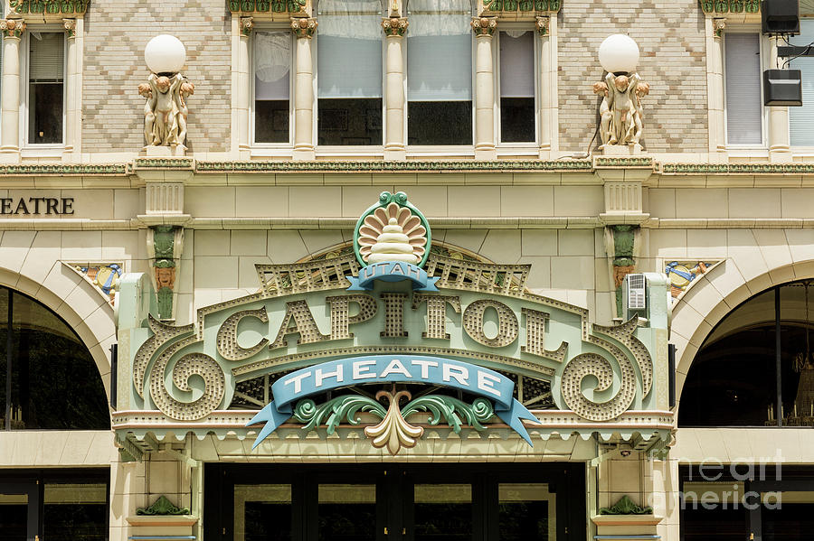Historic Capitol Theatre Salt Lake City Utah Photograph by Gary
