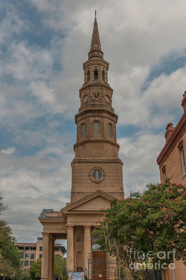 Historic Church Tower Photograph