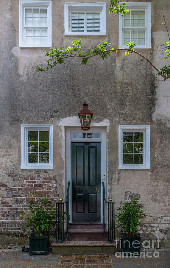 Entrance Photograph - Historic Downtown Charleston Entrance by Dale Powell Entrance Photograph - Historic Downtown Charleston Entrance by Dale Powell