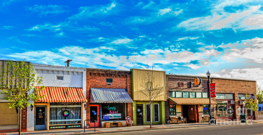 Historic Downtown Emmett 01 Photograph by Robert Bales