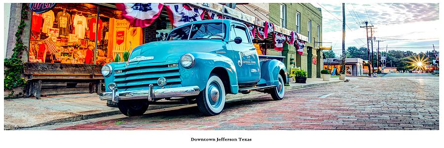 Geoff Mckay Photograph - Historic Downtown Jefferson Texas by Geoff Mckay