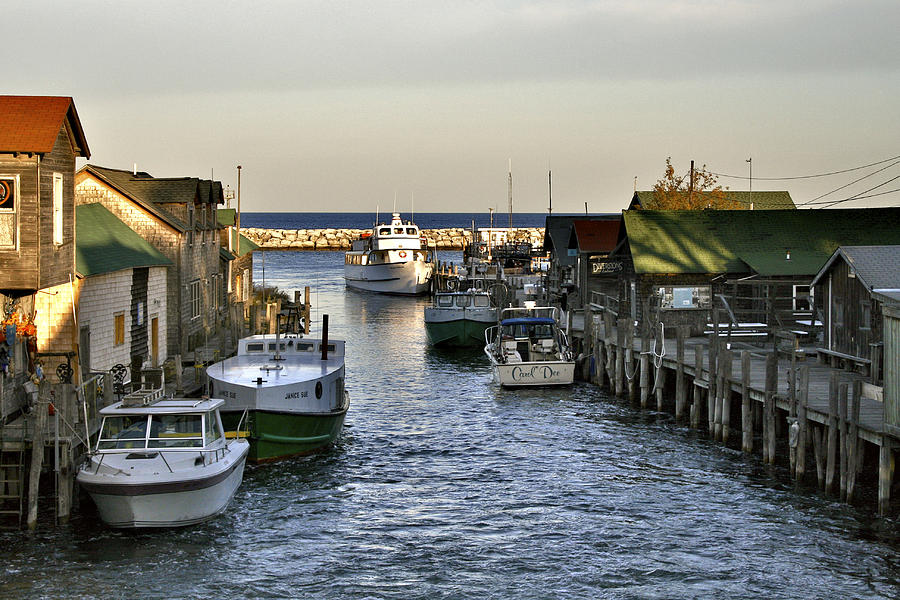 Historic Fishtown Docks Photograph by Richard Gregurich
