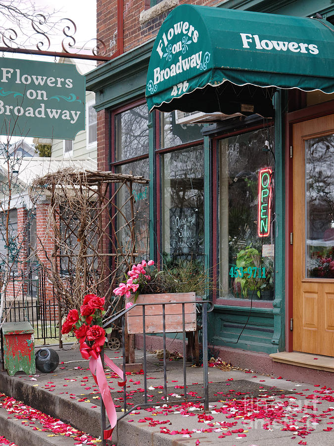 Historic Flower Shop Winona Minnesota Photograph by Kari Yearous