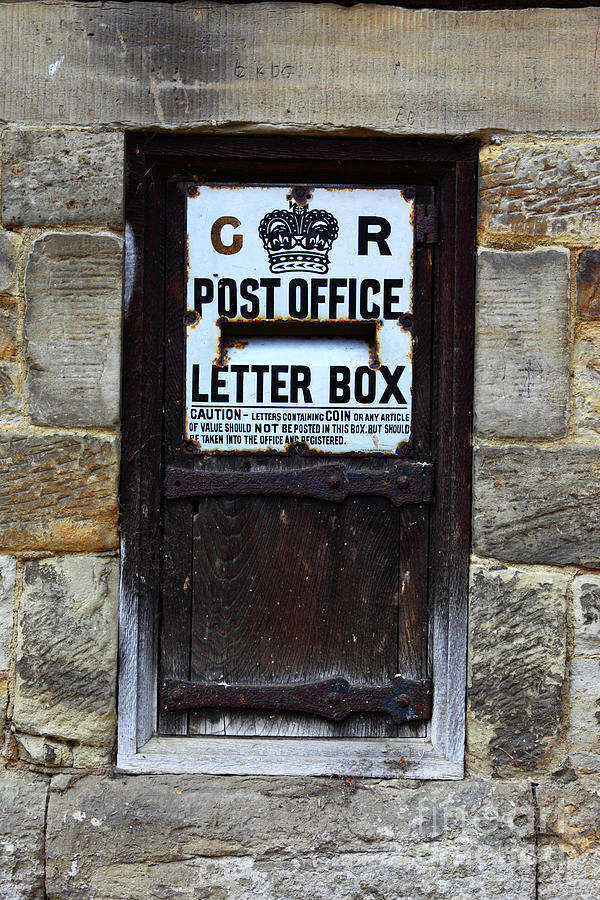 Historic Georgian Post Box Photograph by James Brunker