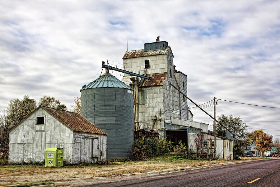 Historic grain elevator Photograph by Tatiana Travelways