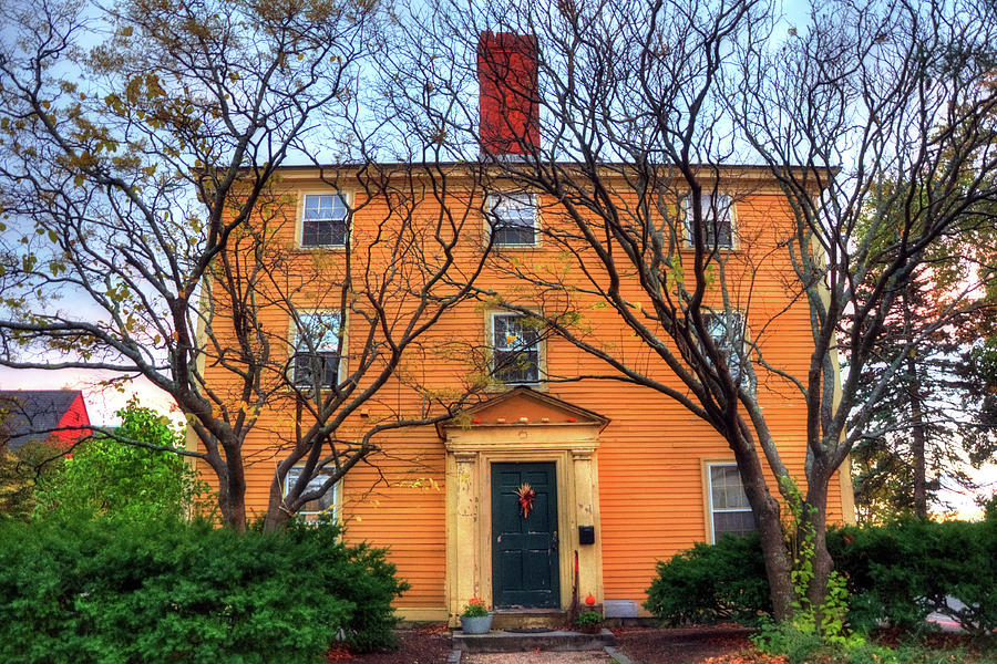 Historic Home - Salem, Ma Photograph by Joann Vitali