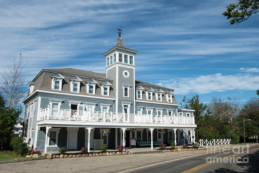 Historic Inns And Hotels On Block Island Rhode Island Photograph