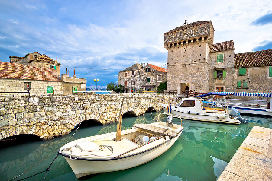 Historic Kastel Gomilica architecture view Photograph by Brch Photography