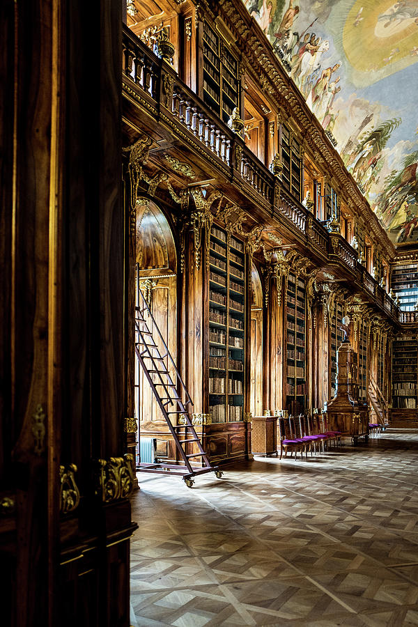 Strahov Monestary Library Prague Photograph by M G Whittingham