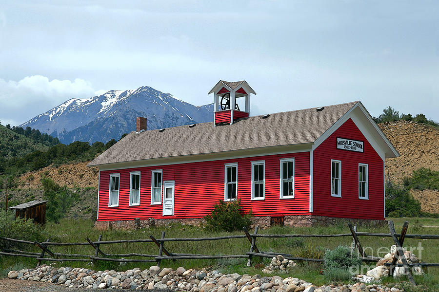 Historic Maysville School in Colorado Photograph by Catherine Sherman