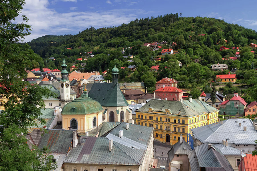 Historic mining town Banska Stiavnica, Slovakia Photograph by Elenarts - Elena Duvernay photo