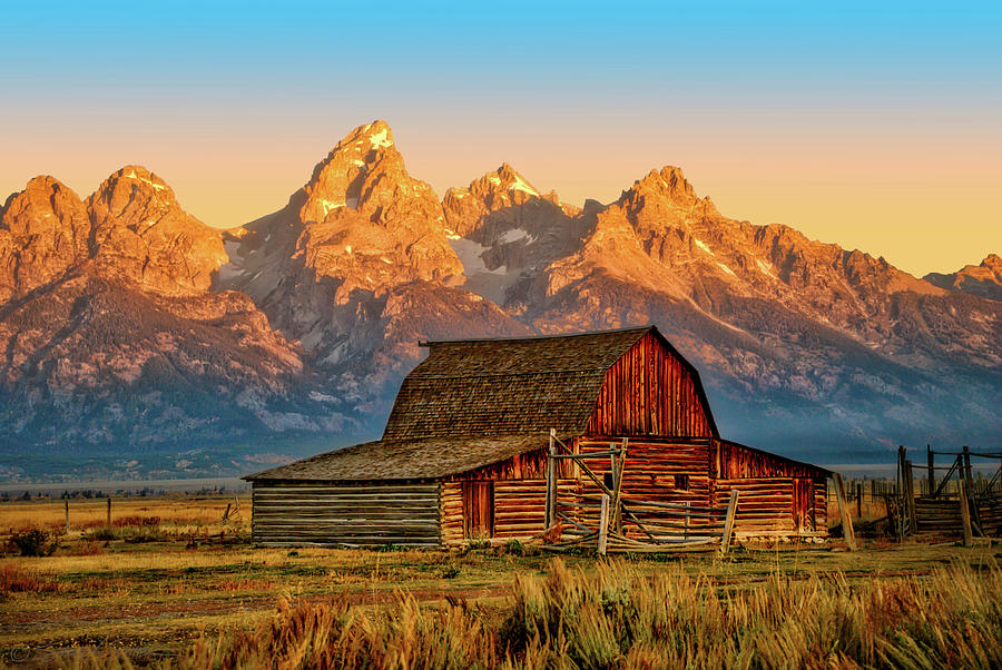 Historic Moulton Barn, Grand Teton National Park Photograph by Stacey Sather