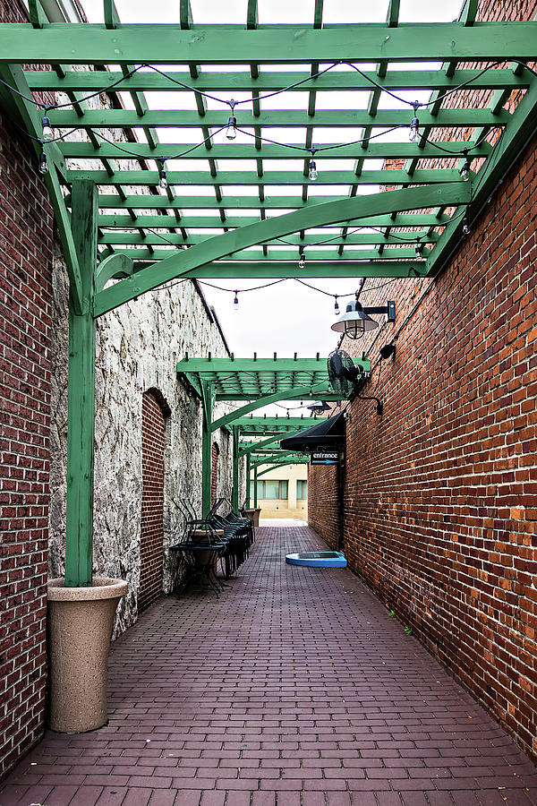 Historic Old Town Alley Entrance Photograph by Alex Grichenko