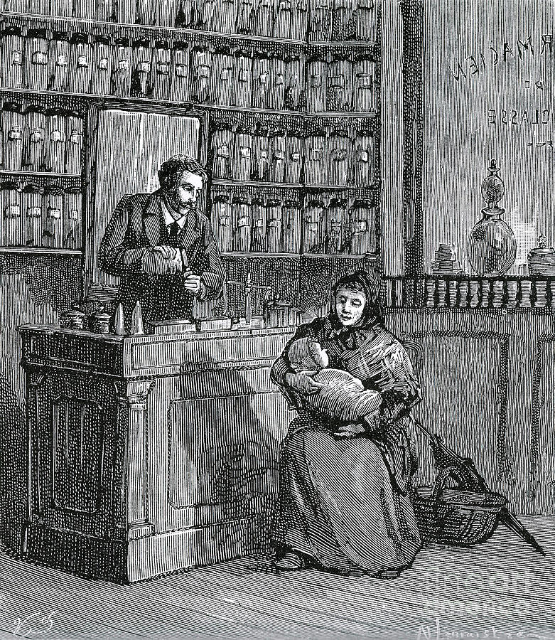 Historic Pharmacy Photograph by Science Source Fine Art America