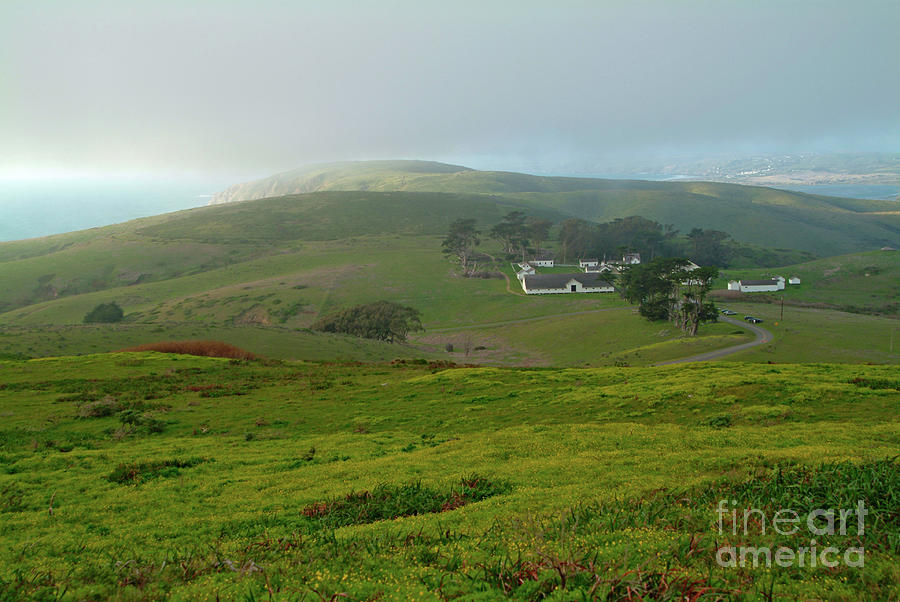 Historic Pierce Point Ranch in Point Reyes Photograph by Charlene Mitchell