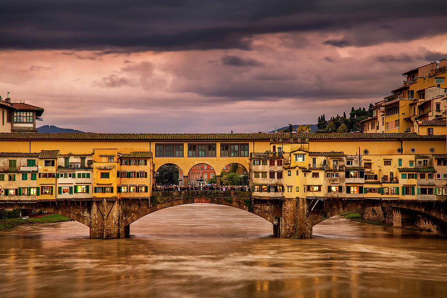 Historic Ponte Vecchio Photograph by Andrew Soundarajan
