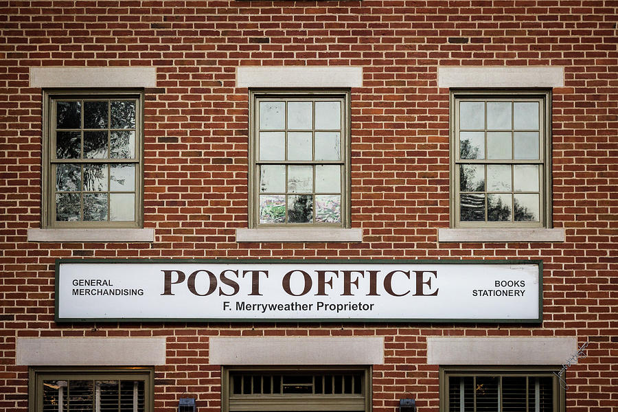 Historic Post Office Photograph by Jacob Layton | Pixels