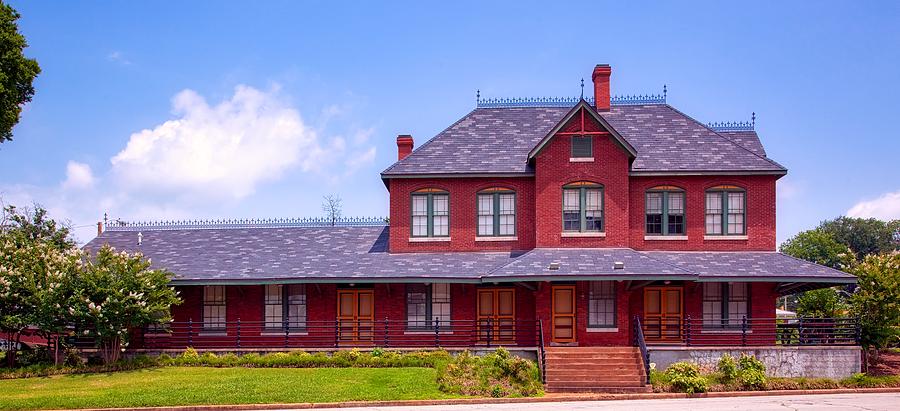 Architecture Photograph - Historic Railway Station - Tuscumbia, Alabama by Mountain Dreams