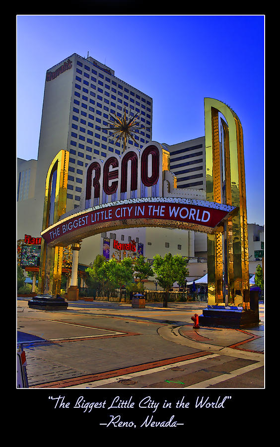 Historic Reno Sign Photograph by Ricky Barnard