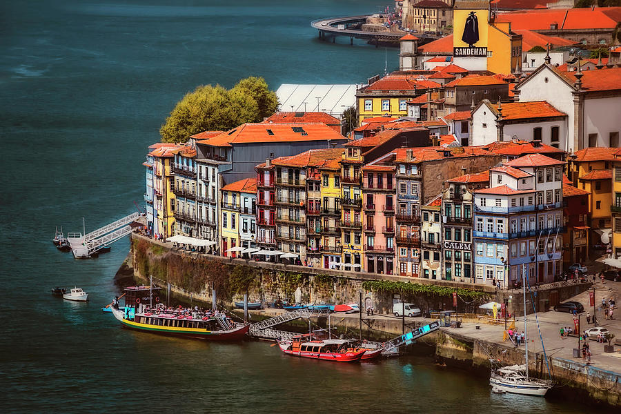 Historic Ribeira Porto  Photograph by Carol Japp