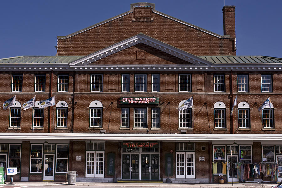 Historic Roanoke City Market Building Photograph by Teresa Mucha