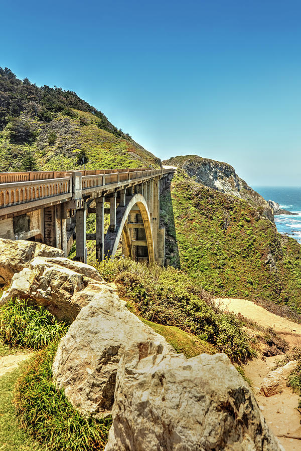 Historic Rocky Creek Bridge. Photograph by Vladimir Davydov Photography