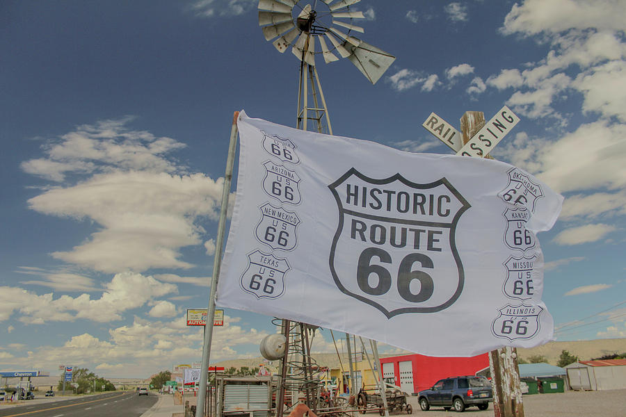 Historic Route 66 Seligman Photograph by Darrell Foster