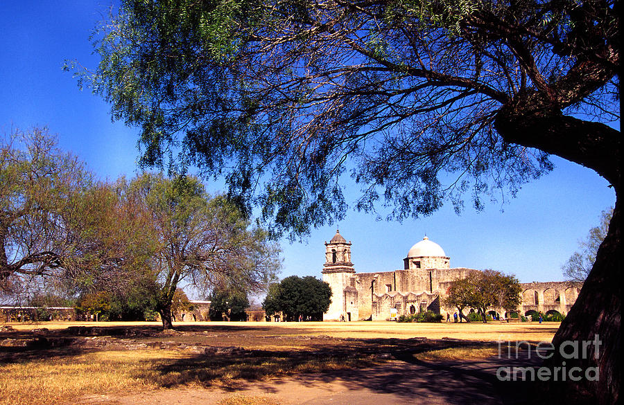 Historic San Jose Mission San Antonio Photograph by Thomas R Fletcher
