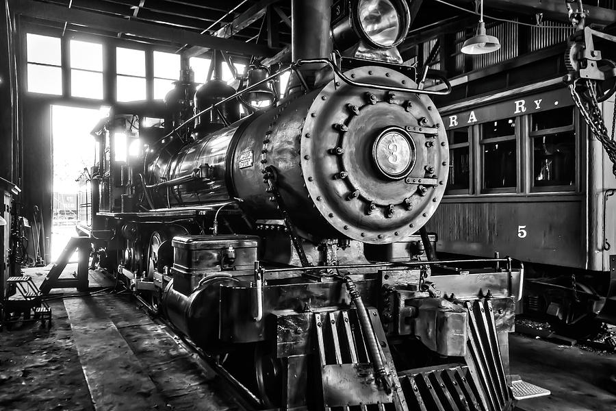 Black And White Photograph - Historic Sierra No 3 by Garry Gay