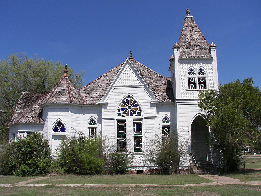 Historic Texas Church Photograph by Julie Mangano - Fine Art America