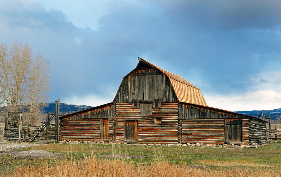 Historic Timber Barn Photograph by Nicholas Blackwell