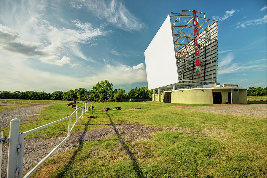 Historic Tulsa Admiral Twin Drive-In Photograph By Gregory Ballos - Pixels