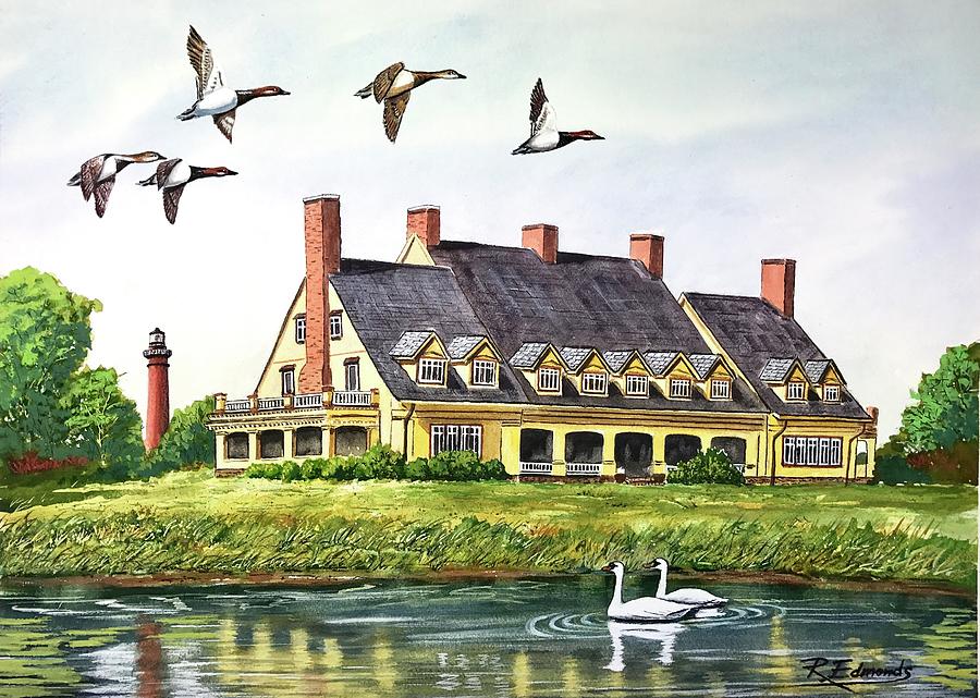 Historic Whalehead Club Painting