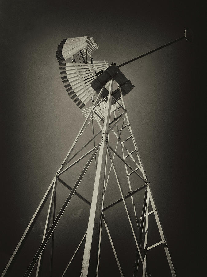 Historic Wind Mill Photograph by Inge Riis McDonald