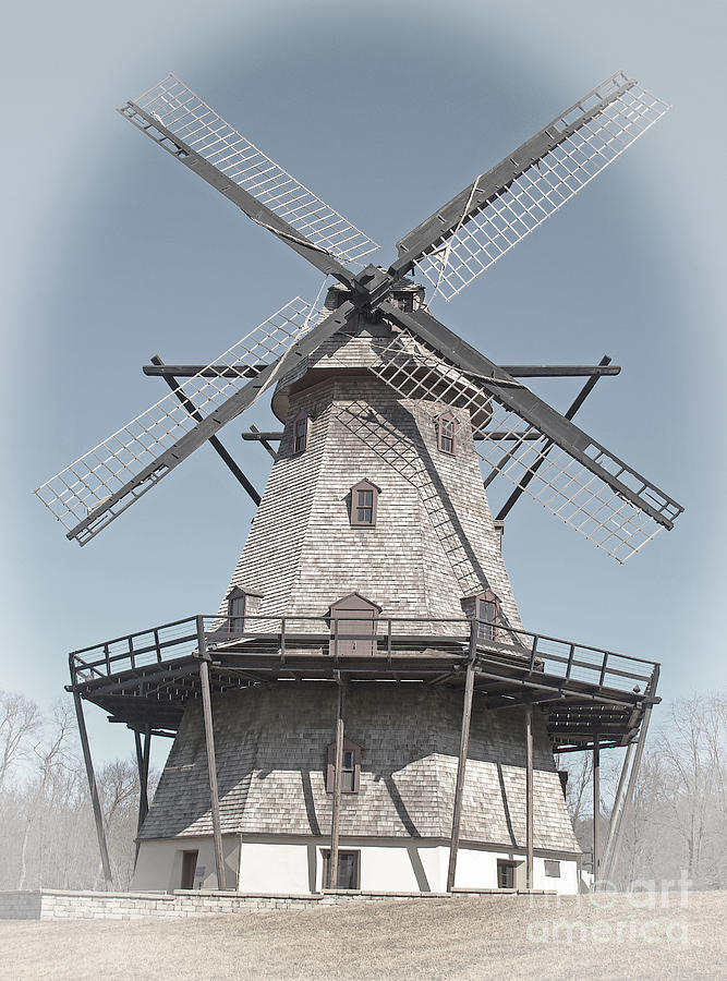 Historic Windmill Photograph by Ann Horn