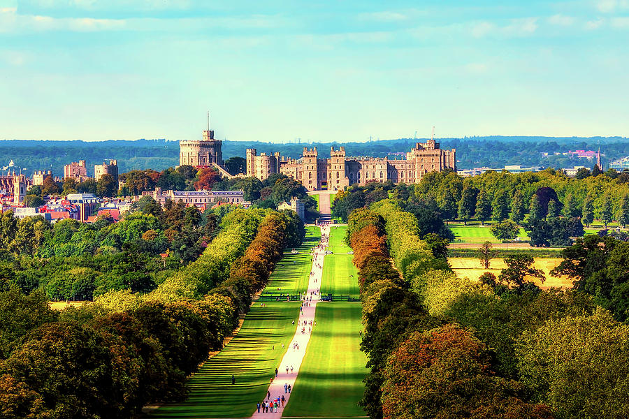 Architecture Photograph - Historic Windsor Castle by Mountain Dreams