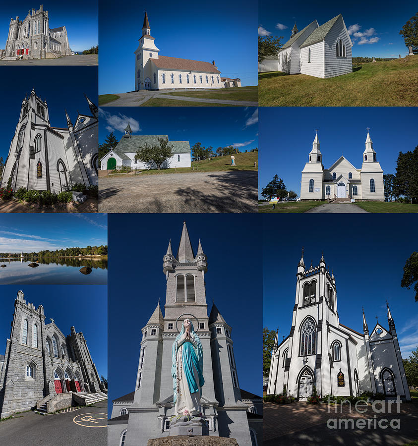 Historical Churches of Nova Scotia,Canada Photograph by Eva Lechner