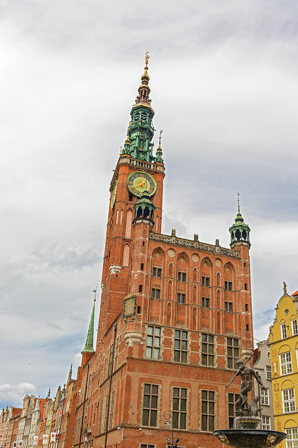 Historical city hall in Gdansk  Photograph by Marek Poplawski