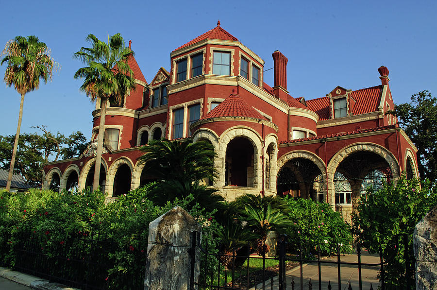 Historical Galveston Mansion Photograph by Tikvahs Hope