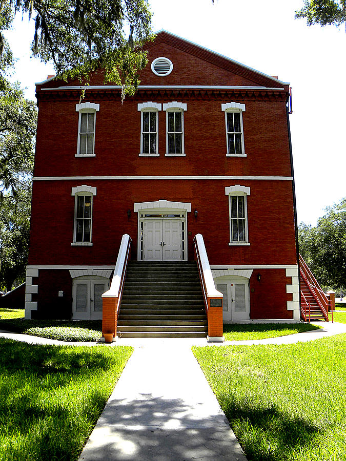 Historical landmark Osceola County Court House Photograph by Christopher Mercer