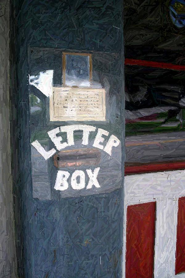 City Photograph - Historical Letter Box - Perryville KY by Thia Stover