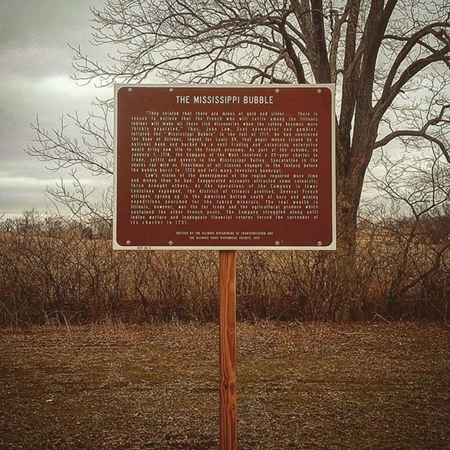 618 Photograph - Historical Marker About the by Alex Haglund