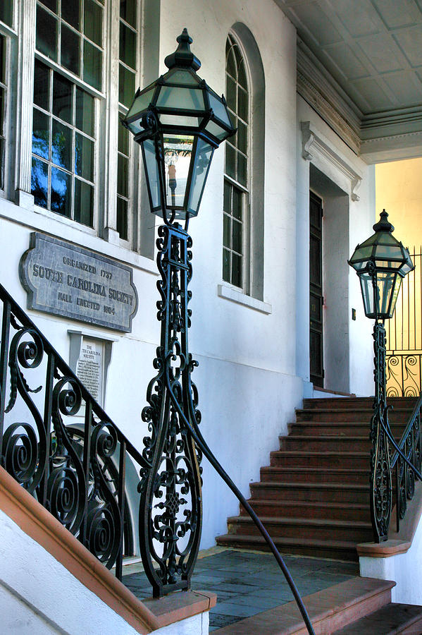 Historical Society Entrance Photograph by Steven Ainsworth