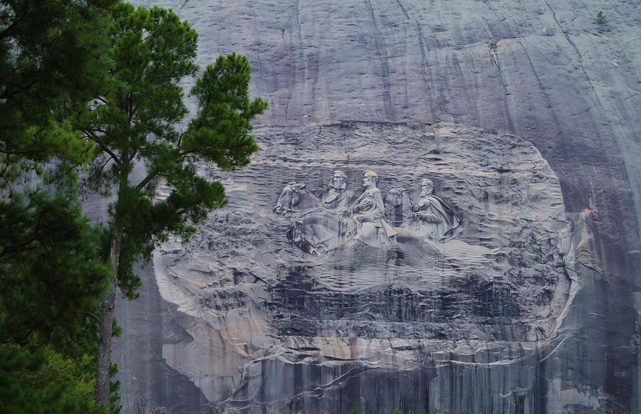 History at Stone Mountain 2 Photograph by Warren Thompson