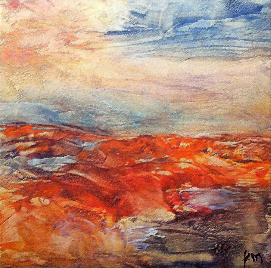 Abstract Landscape Painting - Histria by Dragica  Micki Fortuna